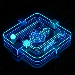 비주얼 워크플로우 빌더 illustration